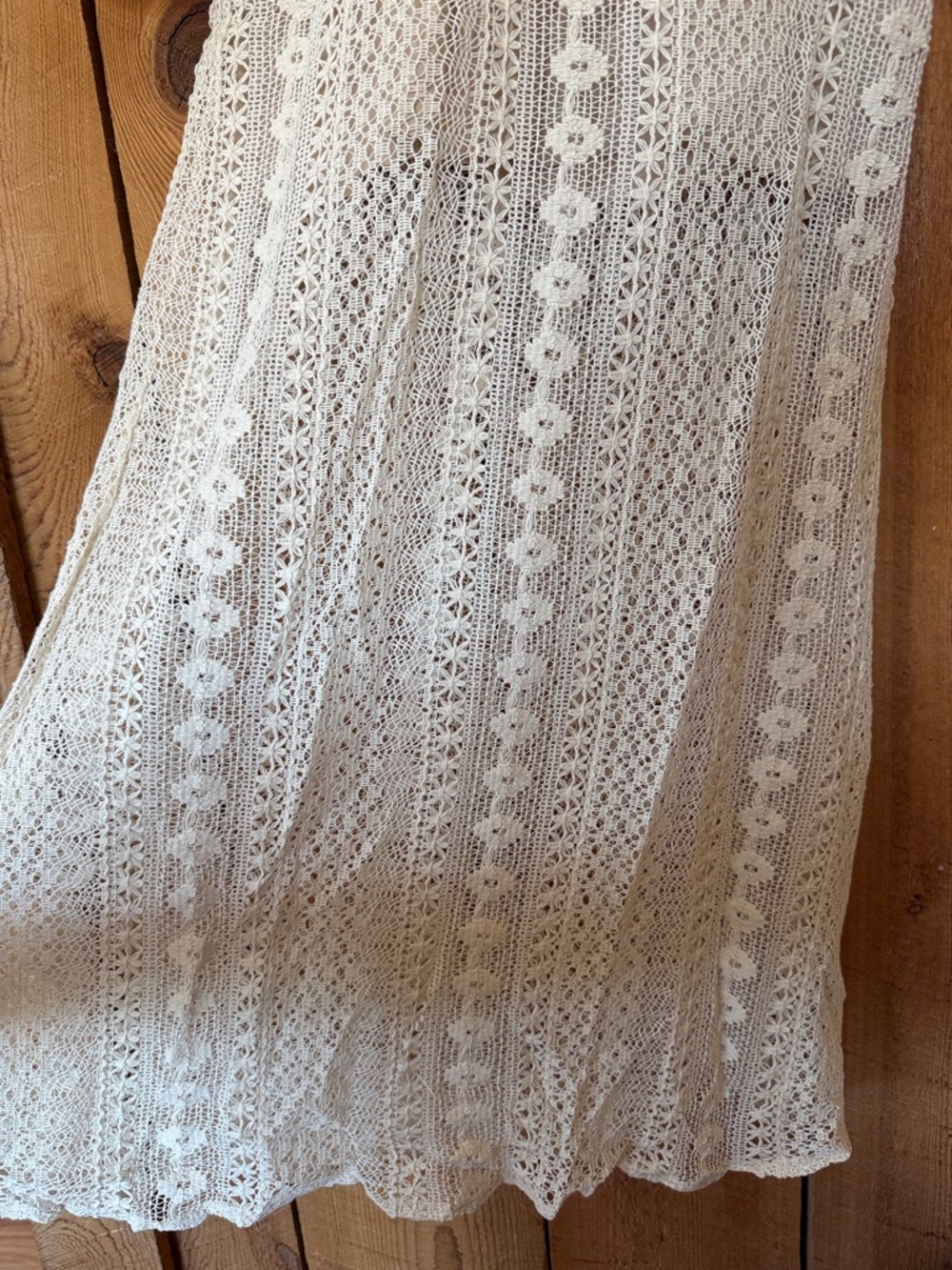 CHASING UNICORNS << Georgia On My Mind Lace Maxi Bohemian Western Dress - Picture 11 of 15